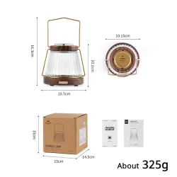 Lanterne vintage NATUREHIKE : camping confortable et décoration intérieure